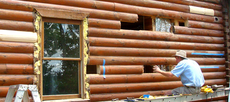Log Home Repair Brunswick,  North Carolina